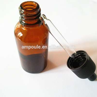 Glass dropper manufacturer 50ml essential oil bottle with the child proof dropper