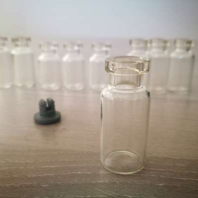 Custom logo printed pharmaceutical injection 2ml glass vial