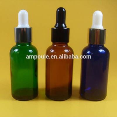 Amber essential oil bottle for essential oil packaging