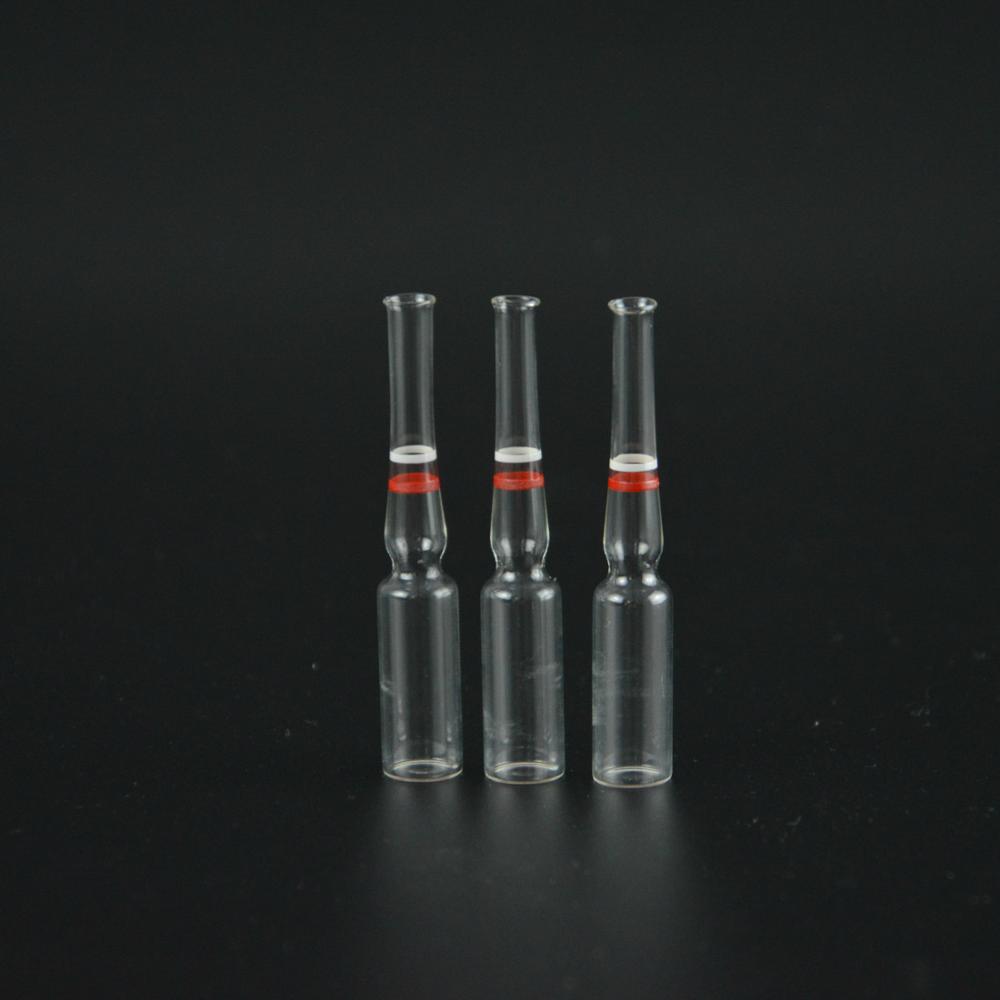 Wholesale High Quality Essential Chemical Medicated Clear Glass Ampoule Serum Bottles