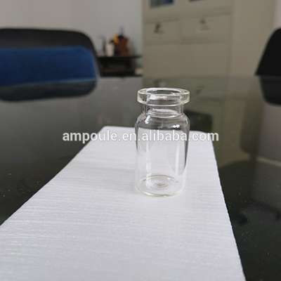 Pharmaceutical glass vial with 3ml 7ml 10ml for medical packaging